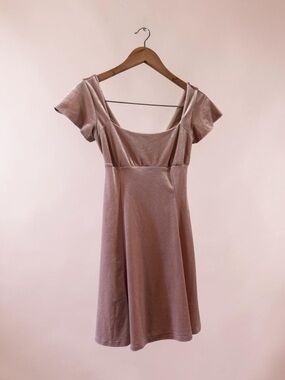 Dusty rose dress